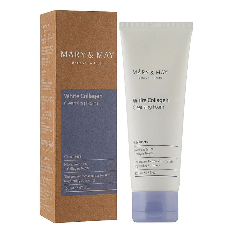 Mary May White Collagen Cleansing Foam