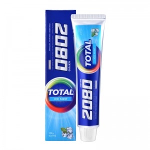 Освежающая зубная паста Dental Clinic 2080 Total Ice Mint Toothpaste 120гр