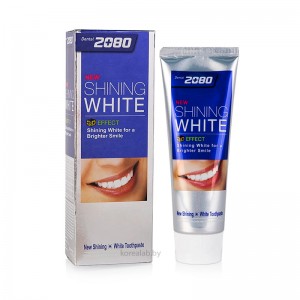 Отбеливающая зубная паста Dental Clinic 2080 New Shining White Tooth Paste 100 гр