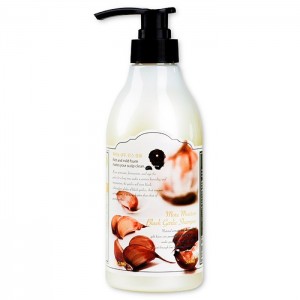 Шампунь для роста волос с чесноком 3W CLINIC More Moisture Black Garlic Shampoo - 500ml