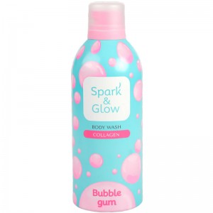 Гель для душа с ароматом жвачки Spark Glow Bubble Gum Body Wash 350мл