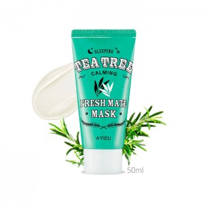 Успокаивающая ночная маска для лица A'PIEU Fresh Mate Tea Tree Sleeping Mask (Calming) - 50 мл