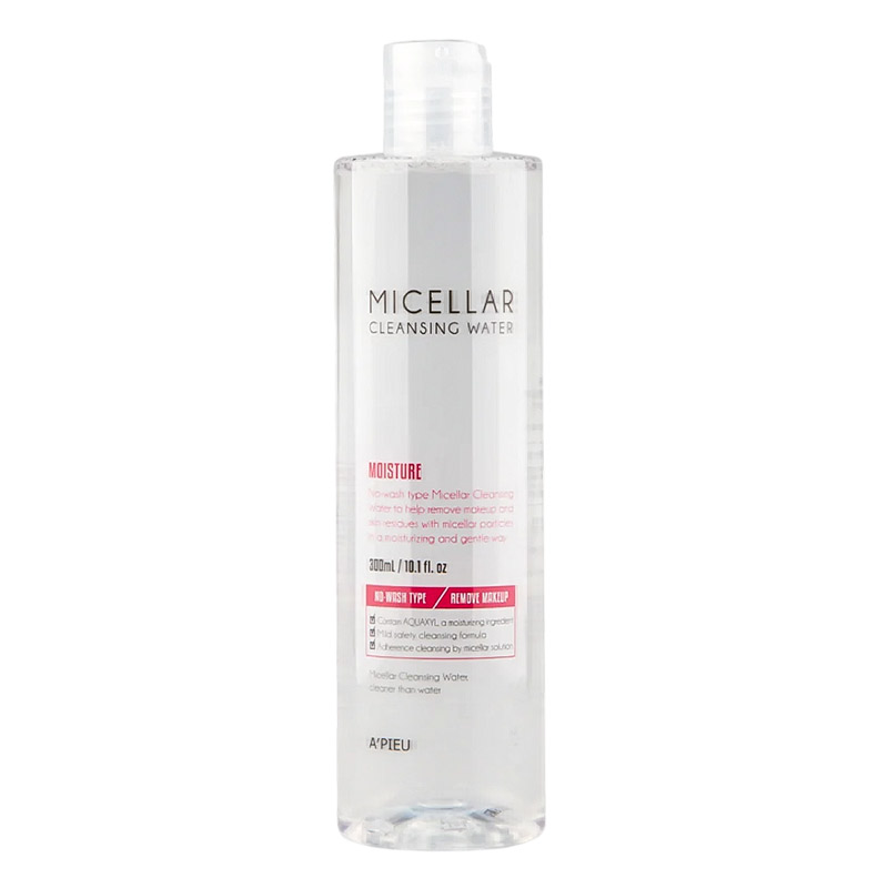 Мицеллярная вода для снятия макияжа APIEU Micellar Cleansing Water Moisture 330 мл