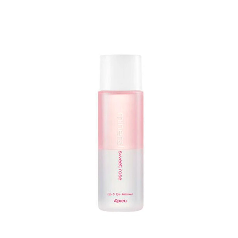 Миниатюра средства для снятия макияжа APIEU Mineral Lip Eye Remover Sweet Rose 100мл