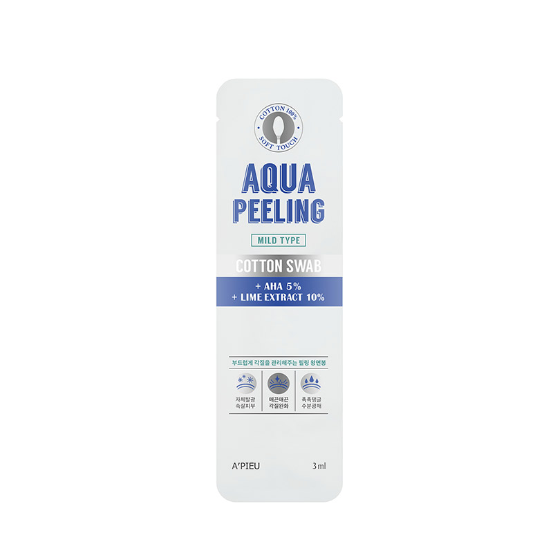 Пилинг для лица на ватной палочке APIEU Aqua Peeling Cotton Swab Mild 3 гр