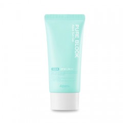 Солнцезащитный гель A'PIEU Pure Block Aqua Sun Gel SPF50+ PA+++ - 50 мл