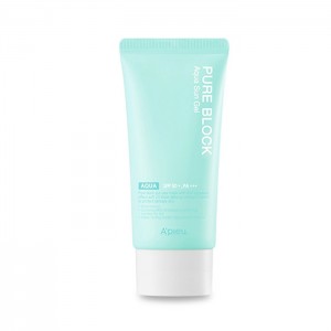 Солнцезащитный гель A'PIEU Pure Block Aqua Sun Gel SPF50+ PA+++ - 50 мл