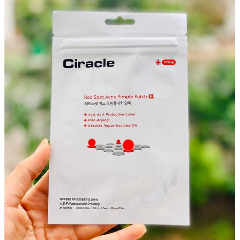 Патчи от акне CIRACLE Red Spot Acne Pimple Patch Alpha 24шт