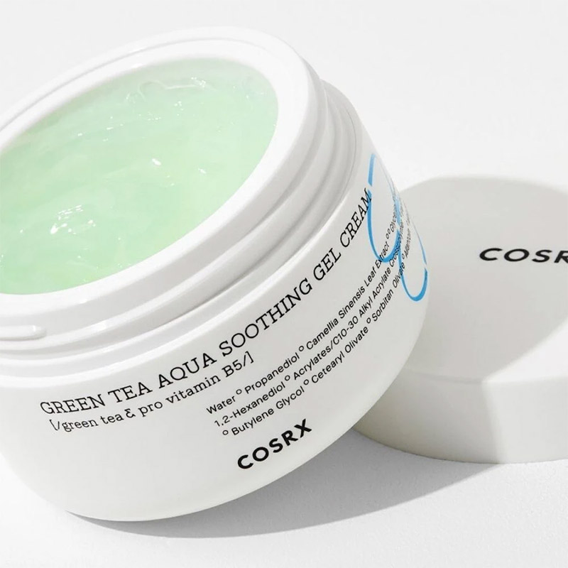 Успокаивающий гель-крем с зелёным чаем COSRX Green Tea Aqua Soothing Gel Cream 50 мл