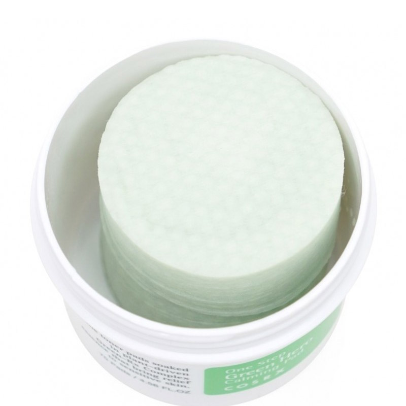 Успокающающие диски для лица COSRX One Step Green Hero Calming Pad 70 шт