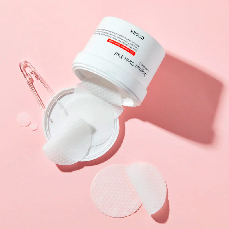 Очищающие пэды для лица с BHA-кислотой COSRX One Step Original Clear Pads - 70 шт