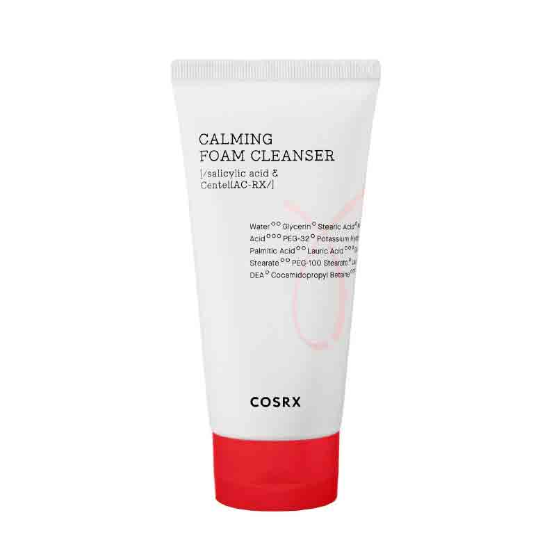 Успокаивающая пенка для умывания COSRX AC Collection Calming Foam Cleanser 150 мл Успокаивающая пенка для умывания COSRX AC Collection Calming Foam Cleanser 150 мл