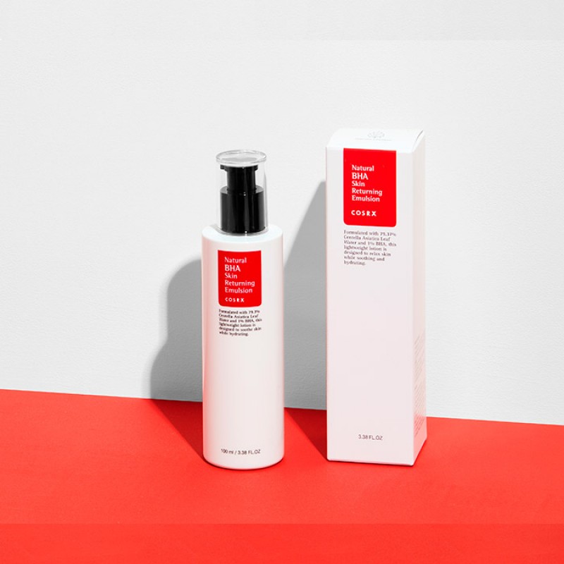  Эмульсия для проблемной кожи с BHA-кислотой COSRX Natural BHA Skin Returning Emulsion - 100 мл