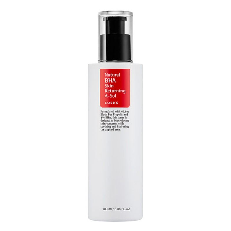 Тонер для проблемной кожи с BHA-кислотой COSRX Natural BHA Skin Returning A-Sol - 100 мл