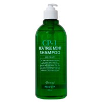 Освежающий шампунь для кожи головы Esthetic House СР-1 Tea Tree Mint Shampoo 500мл