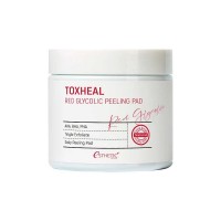 Пилинг-подушечки с гликолевой кислотой ESTHETIC HOUSE Toxheal Red Glycolic Peeling Pad 100 шт