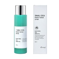 Восстанавливающий лосьон с муцином улитки и центеллой ESTHETIC HOUSE Snail Cica Perfect Repair Lotion 200 мл