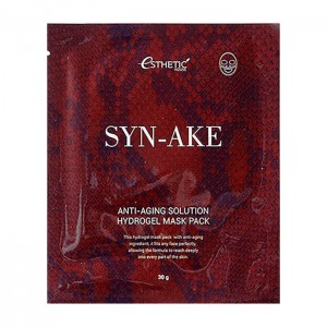 Гидрогелевая маска ESTHETIC HOUSE Syn-Ake Anti-Aging Solution Hydrogel Mask Pack - 28 мл