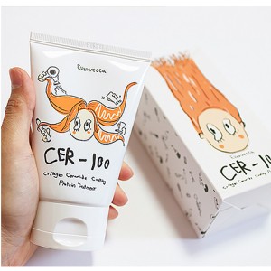 Маска для волос с коллагеном ELIZAVECCA Cer-100 Collagen Ceramide Coating Protein Treatment 100мл