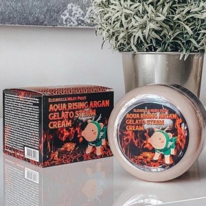 Увлажняющий крем ELIZAVECCA Milky Piggy Aqua Rising Argan Gelato Steam Cream 100 мл