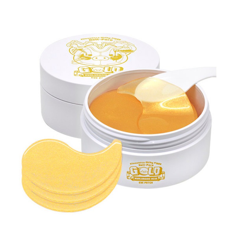 Увлажняющие гидрогелевые патчи ELIZAVECCA Milky Piggy Hell Pore Gold Hyaluronic Acid Eye Patch - 60 шт Увлажняющие гидрогелевые патчи ELIZAVECCA Milky Piggy Hell Pore Gold Hyaluronic Acid Eye Patch - 60 шт