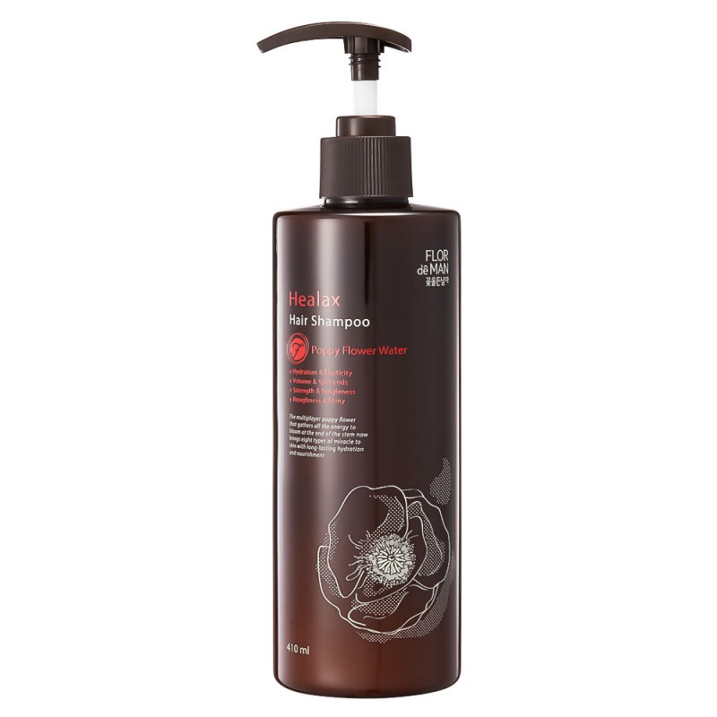 Восстанавливающий шампунь для волос Flor de Man Healax Hair Shampoo - 410ml