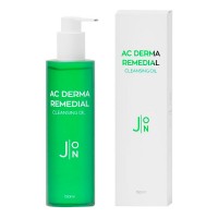 Успокаивающее гидрофильное масло с экстрактом чайного дерева J ON AC Derma Remedial Cleansing Oil 150мл