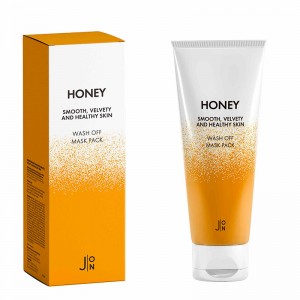 Смываемая маска с медом J ON Honey Smooth Velvety and Healthy Skin Wash Off Mask Pack 50 мл