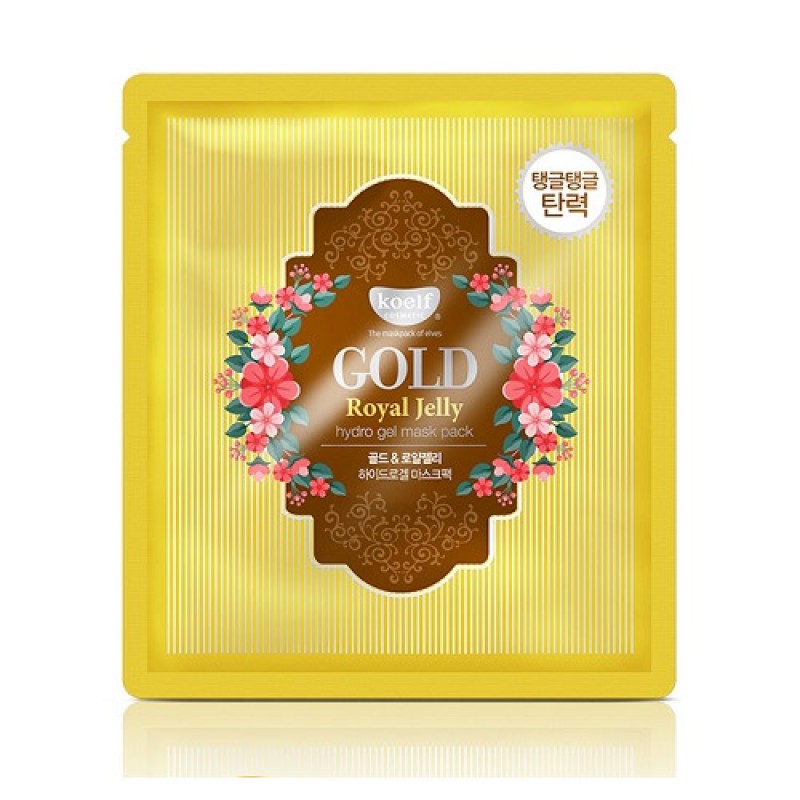 Гидрогелевая маска с маточным молочком KOELF Hydro Gel Mask Pack Gold and Royal Jelly - 30g Гидрогелевая маска с маточным молочком KOELF Hydro Gel Mask Pack Gold and Royal Jelly - 30g