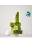 Бессиликоновый натуральный твердый шампунь для волос Lador Wasabi Shampoo Bar 115гр