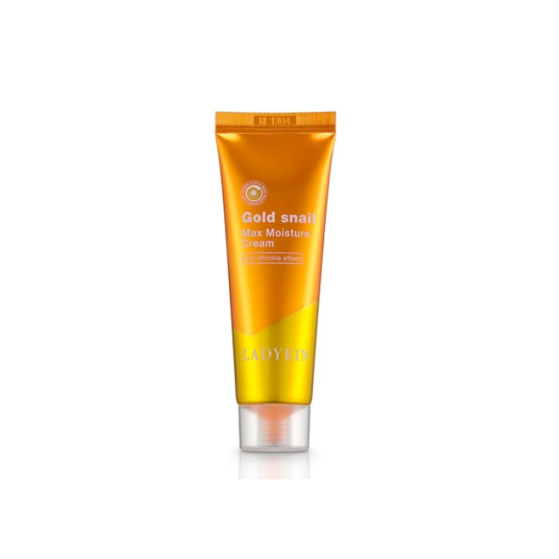 Крем для лица с золотом и муцином LADYKIN Gold Snail Max Moisture Cream - 50 мл