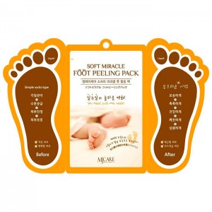 Пилинг-носочки для ног MIJIN Soft Miracle Foot Peeling Pack - 15ml*2