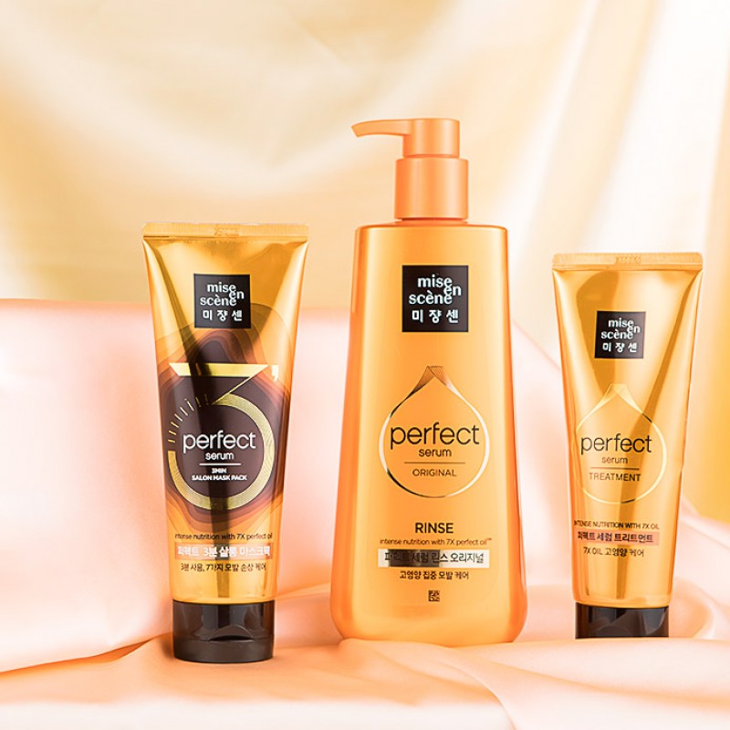 Питательная маска для поврежденных волос MISE EN SCENE Perfect Original Treatment Pack - 180/300мл