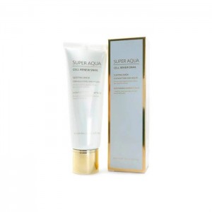 Регенерирующая ночная маска для лица MISSHA Super Aqua Cell Renew Snail Sleeping Mask - 110мл