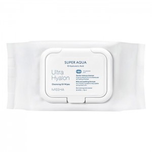 Очищающие салфетки на масляной основе MISSHA Super Aqua Ultra Hyalron Cleansing Oil Wipes - 30 шт
