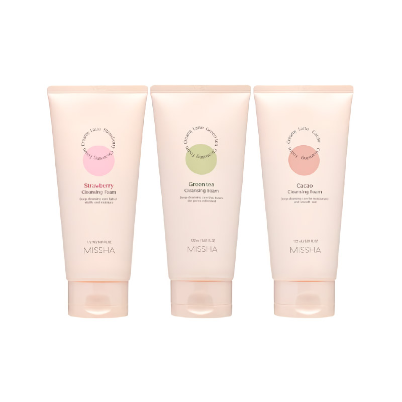 Очищающая пенка Missha Creamy Latte Cleansing Foam 172 мл