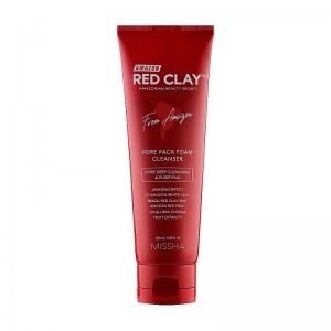 Пенка-маска с красной глиной MISSHA Amazon Red Clay Pore Pack Foam Cleanser 120 мл