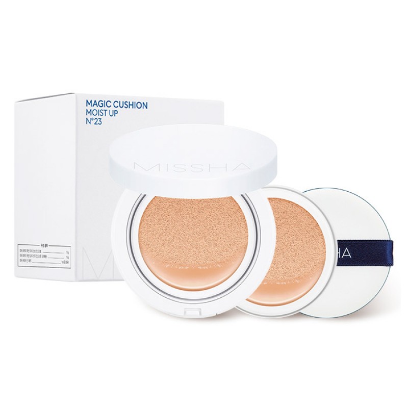 Тональная основа-кушон MISSHA Magic Cushion Moist Up SPF50+/PA+++ - 15 гр.