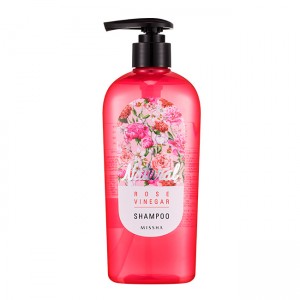 Шампунь без силиконов с розой MISSHA Natural Rose Vinegar Shampoo - 310ml