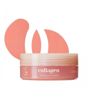 Гидрогелевые патчи с коллагеном MISSHA Airy Fit Collagen Lifting Face Eye Patch 60шт