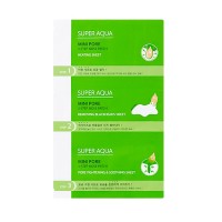 Очищающие трехступенчатые патчи для носа MISSHA Super Aqua Mini Pore 3-Step Nose Patch - 6,2 гр