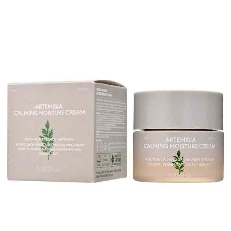 Успокаивающий крем для лица MISSHA Artemisia Calming Moisture Cream 50мл