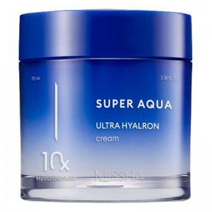 Интенсивно увлажняющий крем для лица MISSHA Super Aqua Ultra Hyalron Cream - 70 мл