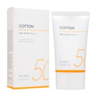 Средство солнцезащитное для лица MISSHA All Around Safe Block Cotton Sun SPF50 PA++++ 50мл