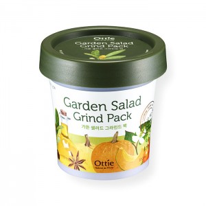 Глиняная маска для лица с овощным комплексом OTTIE Garden Salad Grind Pack - 100ml
