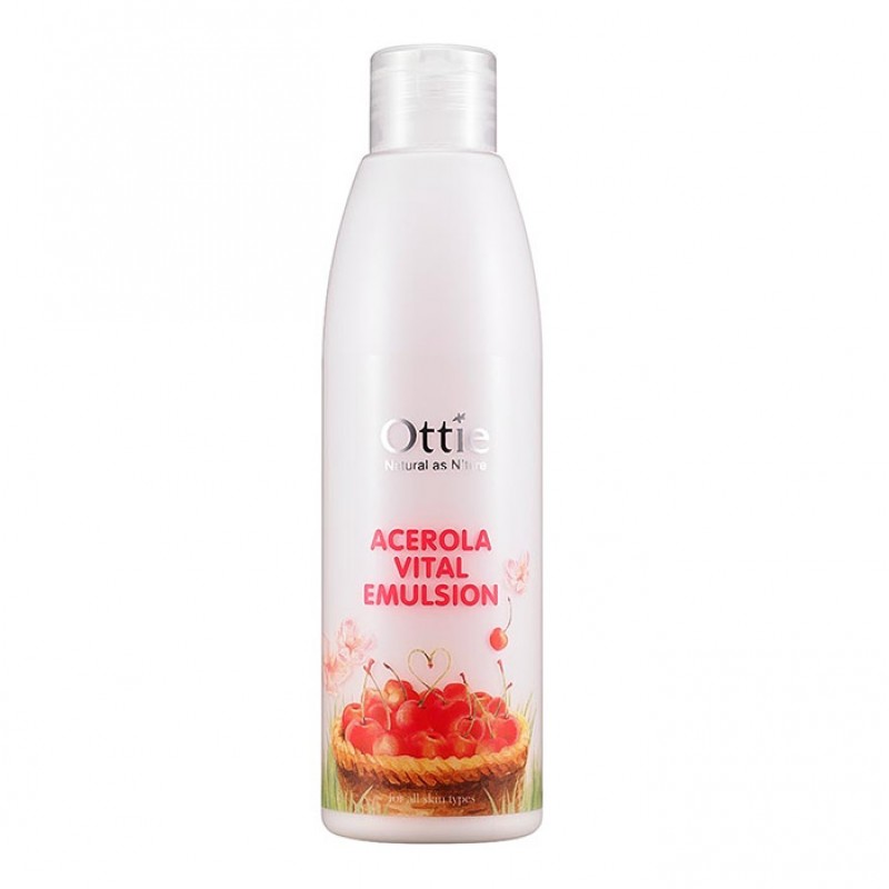 Эмульсия для лица для сухой и увядающей кожи OTTIE Acerola Vital Emulsion - 200ml