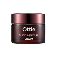 Омолаживающий крем с муцином черной улитки Ottie Black Signature Cream 50мл
