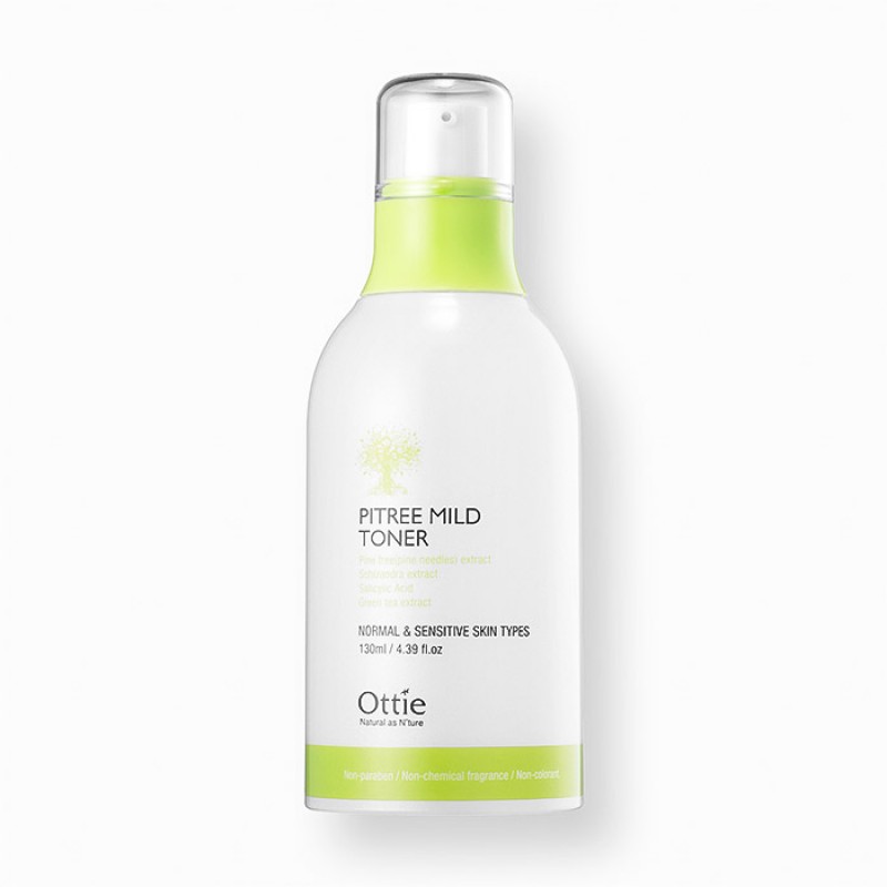 Тонер для чувствитеной кожи лица с экстрактом пихты OTTIE Pitree Mild Toner - 130ml