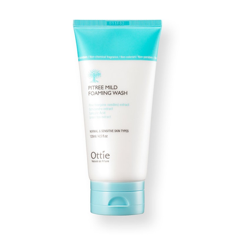 Мягкая пенка для умывания OTTIE Pitree Mild Foaming Wash - 120ml