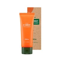 Мягкая очищающая пенка на основе органической моркови Ottie Vegan Beta-Carrot Foam Cleanser 100мл